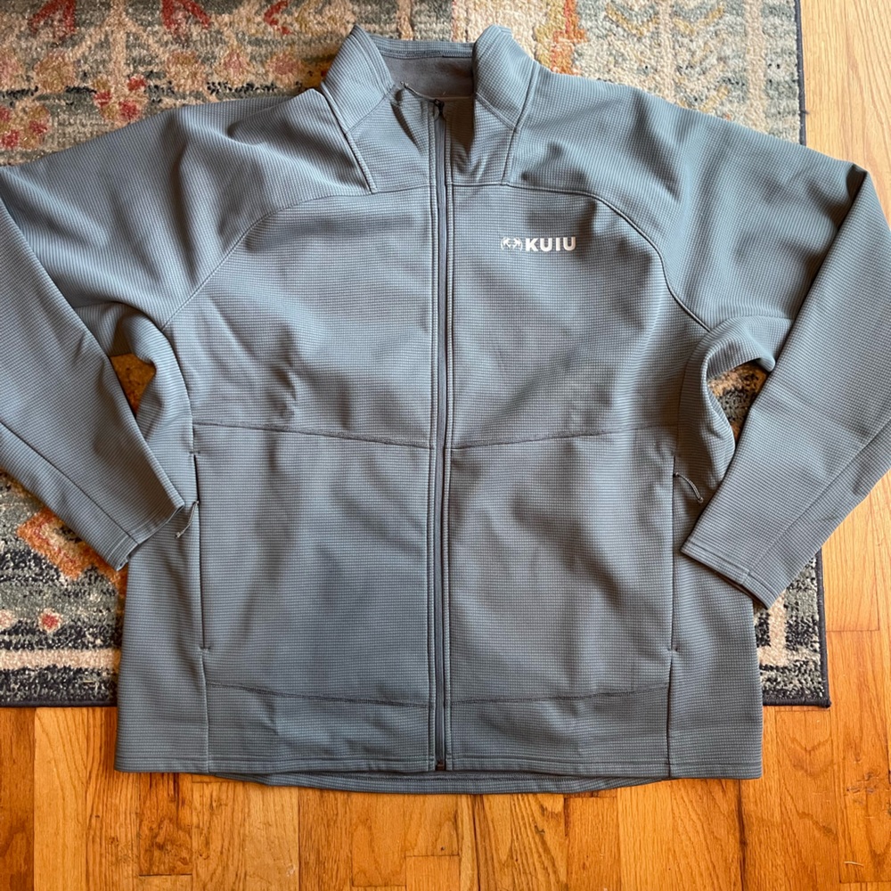KUIU Charcoal peloton 240 3xl Full-Zip Jacket